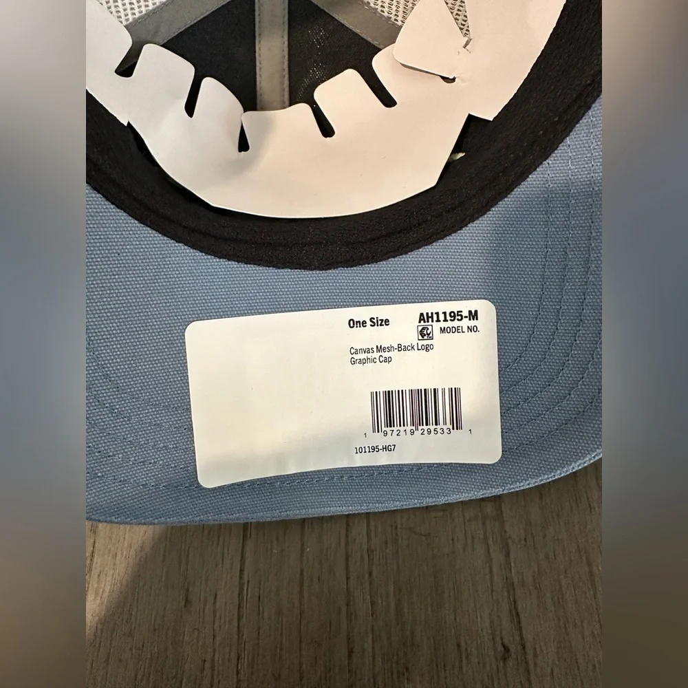 Carhartt Men's Canvas Mesh-Back Logo Graphic Cap